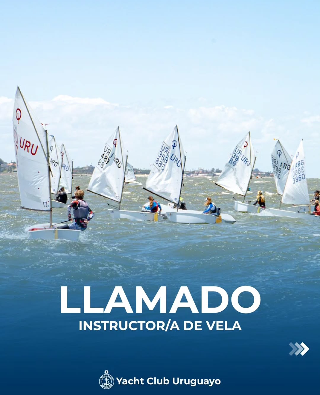 Uruguay — El Yacht Club Uruguayo busca Instructor/a de Vela para incorporarse desde octubre Uruguay — El Yacht Club Uruguayo busca Instructor/a de Vela para incorporarse desde octubre