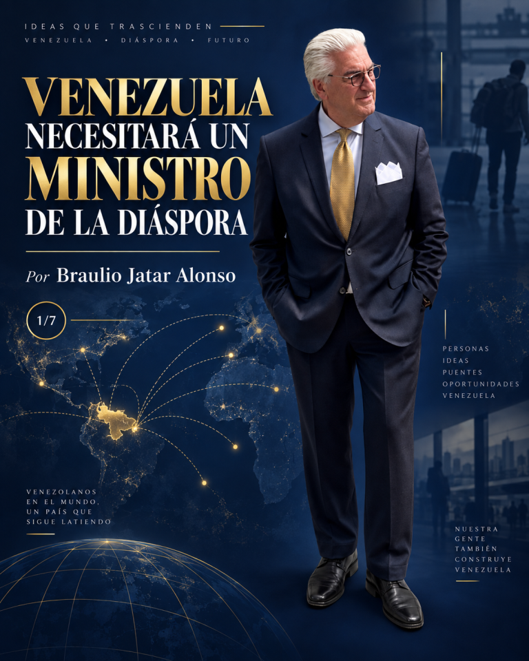 Venezuela necesitará un ministro de la diáspora