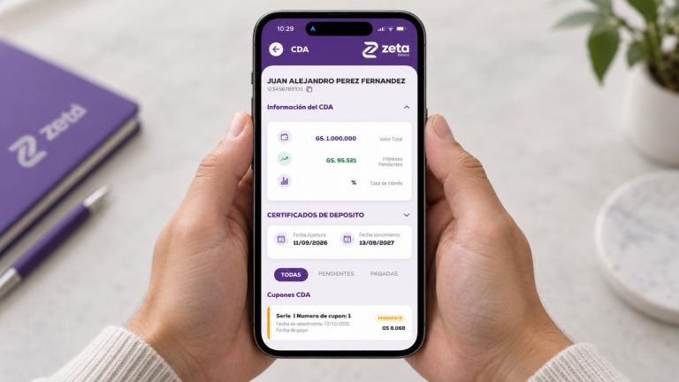 Zeta Banco emite CDA 100% digitales