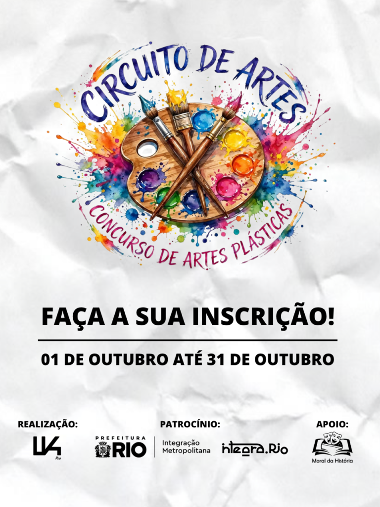 Concurso de Artes Plásticas vai premiar artistas com R$ 12 mil e levar 20 obras finalistas para exposição