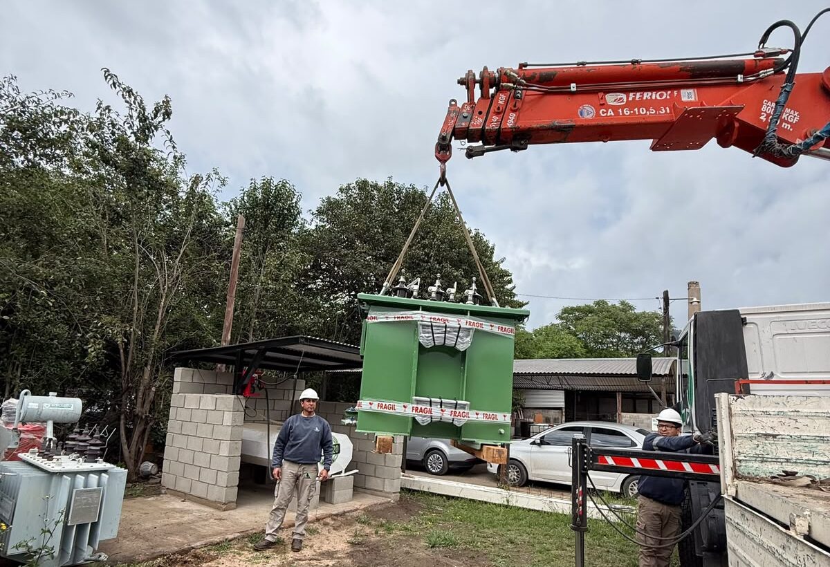 La Cooperativa de Anisacate continúa fortaleciendo su infraestructura eléctrica para mejorar la calidad del servicio