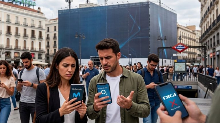 Movistar y O2 recuperan el servicio y la red vuelve a funcionar con normalidad